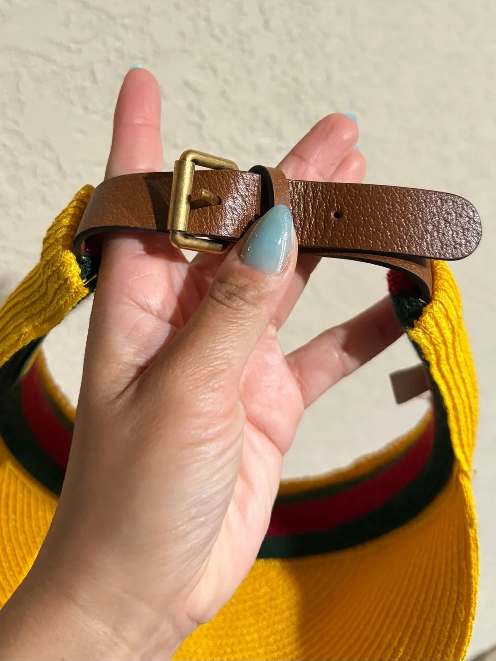 Gucci x Adidas | Limited Edition Yellow Sun Visor